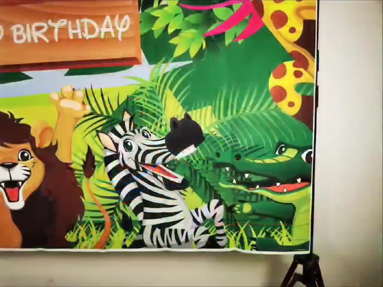 Rosa Gold Happy Birthday Banner – Fotohintergrund 180x120 Cm, Mit Aufhängeschnur, Für Mädchen-Partys