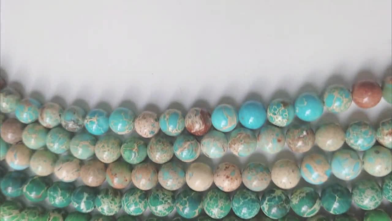 45-47 Pièces Perles Pierre Naturelles de Jaspe Bleu Violet Regal Sea  Sédiment Précieuses Naturelle 8mm Ronde pour Bracelet Colorées pour la  Fabrication de Bijoux : : Cuisine et Maison