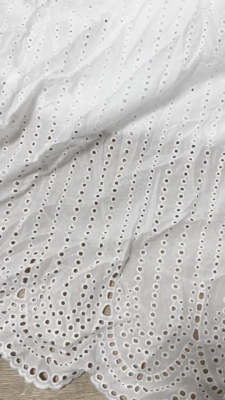 White Cotton Lace Trim Applique 5 Yards Sewing DIY Algeria | Ubuy