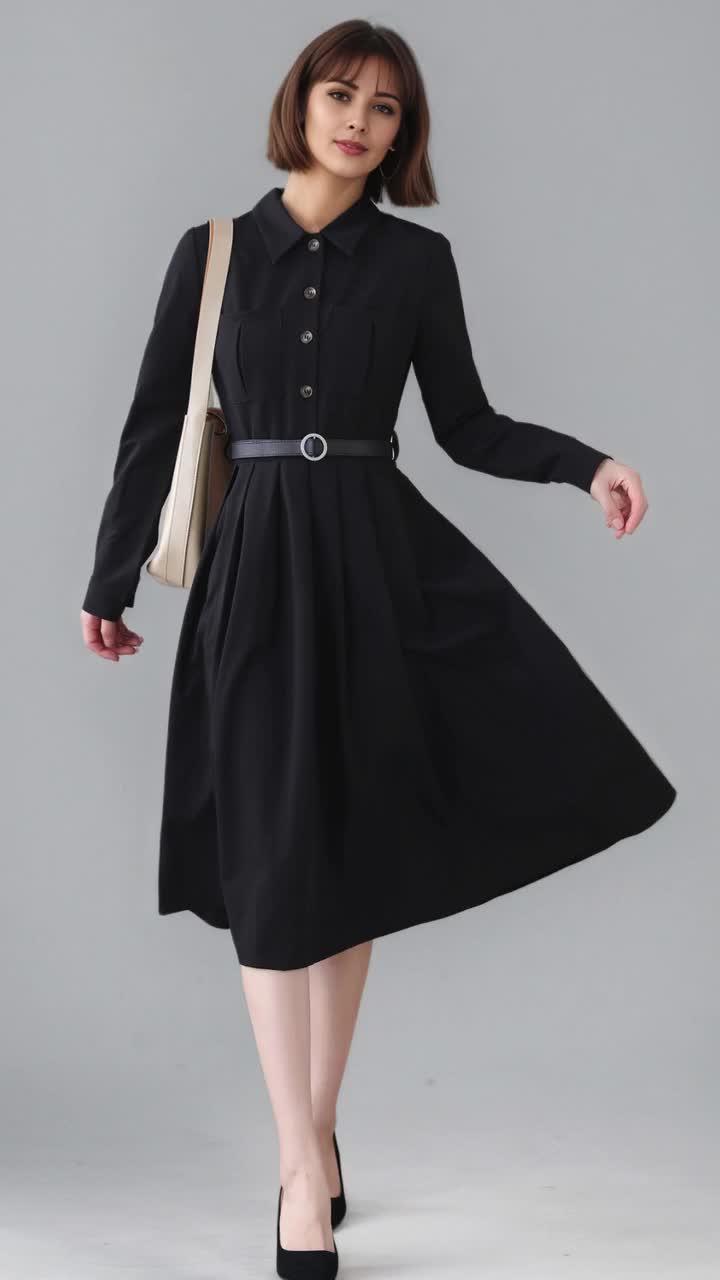 black cotton work dress Symphonic Black Pure Cotton Hand Embroidered Dress For Women Online   Okhaistore
