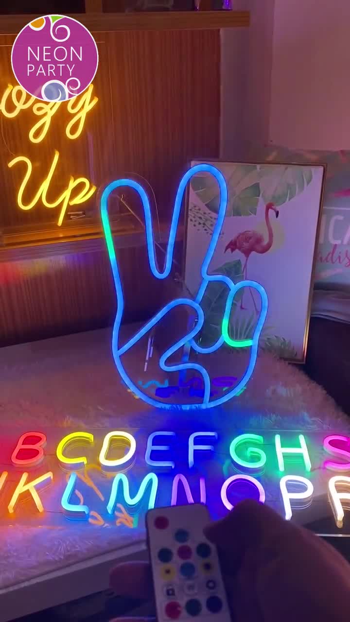 Crea un tuo cartello al neon personalizzato LED Word Wedding Neon Lights  Flex Home Decor Bar Neon Logo Personalizza il segno al neon -  Italia