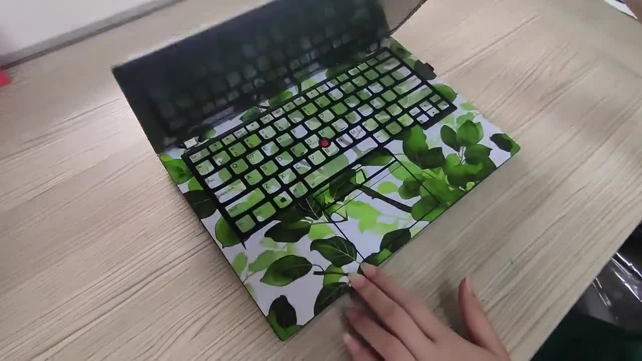 Hp Laptop Decoration Lenovo Yoga Skins Dell 16 Plus Db16250 Wrap Artistic Plant Vinyl Sticker for MacBook Probook Legion Inspiron Asus Acer video poster