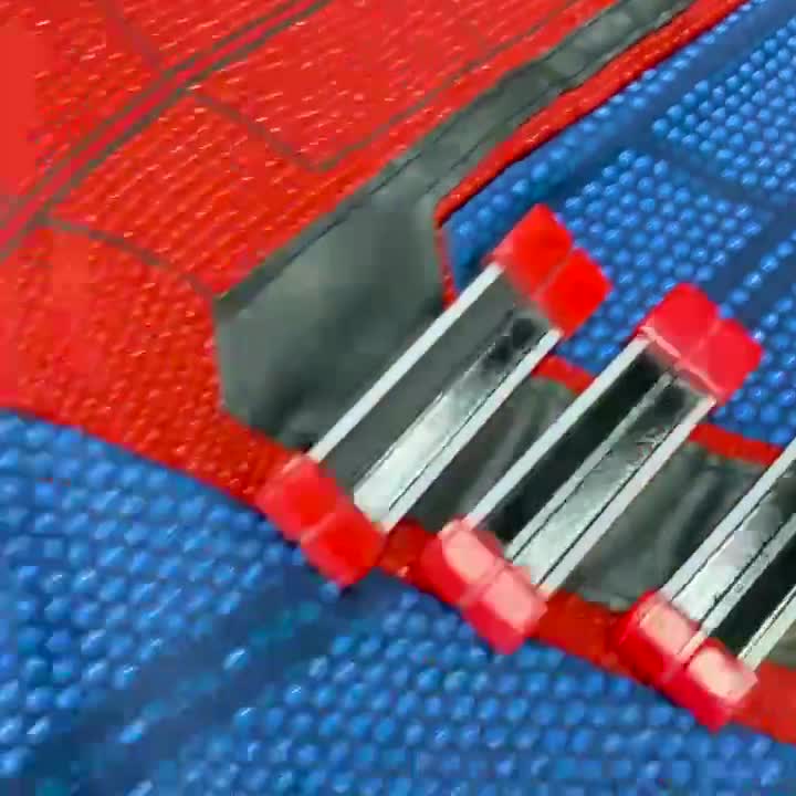 Custom Costume The Homecoming Spiderman Cosplay Suit Tom Holland Spiderman Suit Private Custom Suit Wearable Movie Props, Comics Con video poster