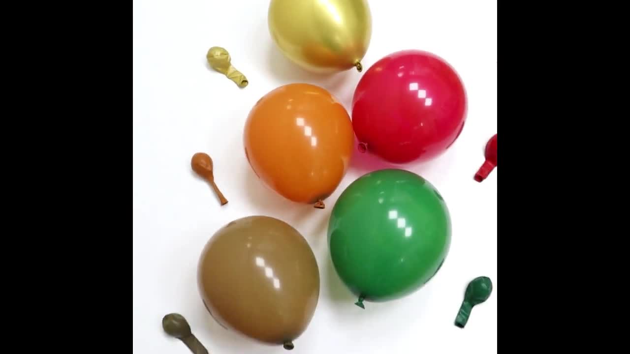 60 stuks ballonnen roze oranje, 30 cm latex ballonnen oranje roze