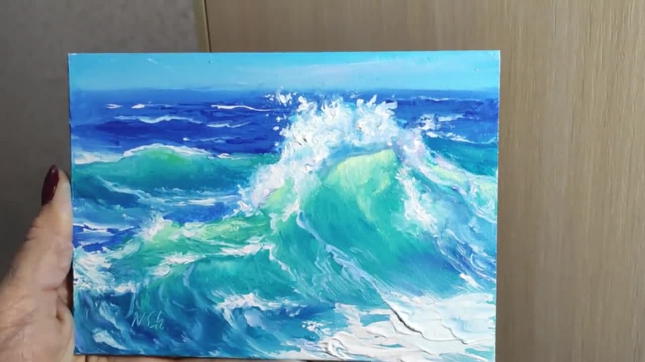 【P30号】good blue(call) 油絵 oil painting P30号】good blue(call) 油絵 oil painting P30号】good blue