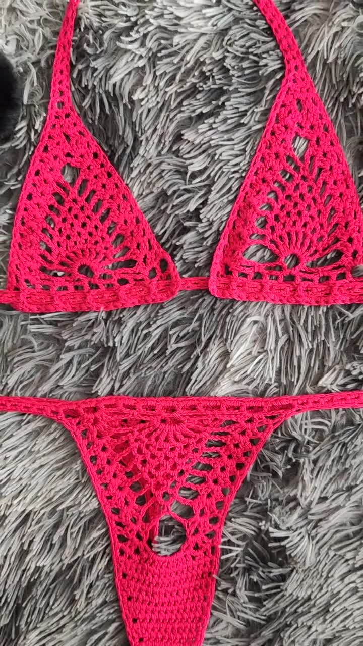 Crochet LINGERIE Pattern PDF І Sexy Underwear Bikini PDF І Pole Dance  Bikini Tutorial 