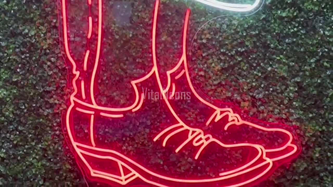 ダーツ ネオンサイン LEDライト ロゴ ウォールアート スポーツバー