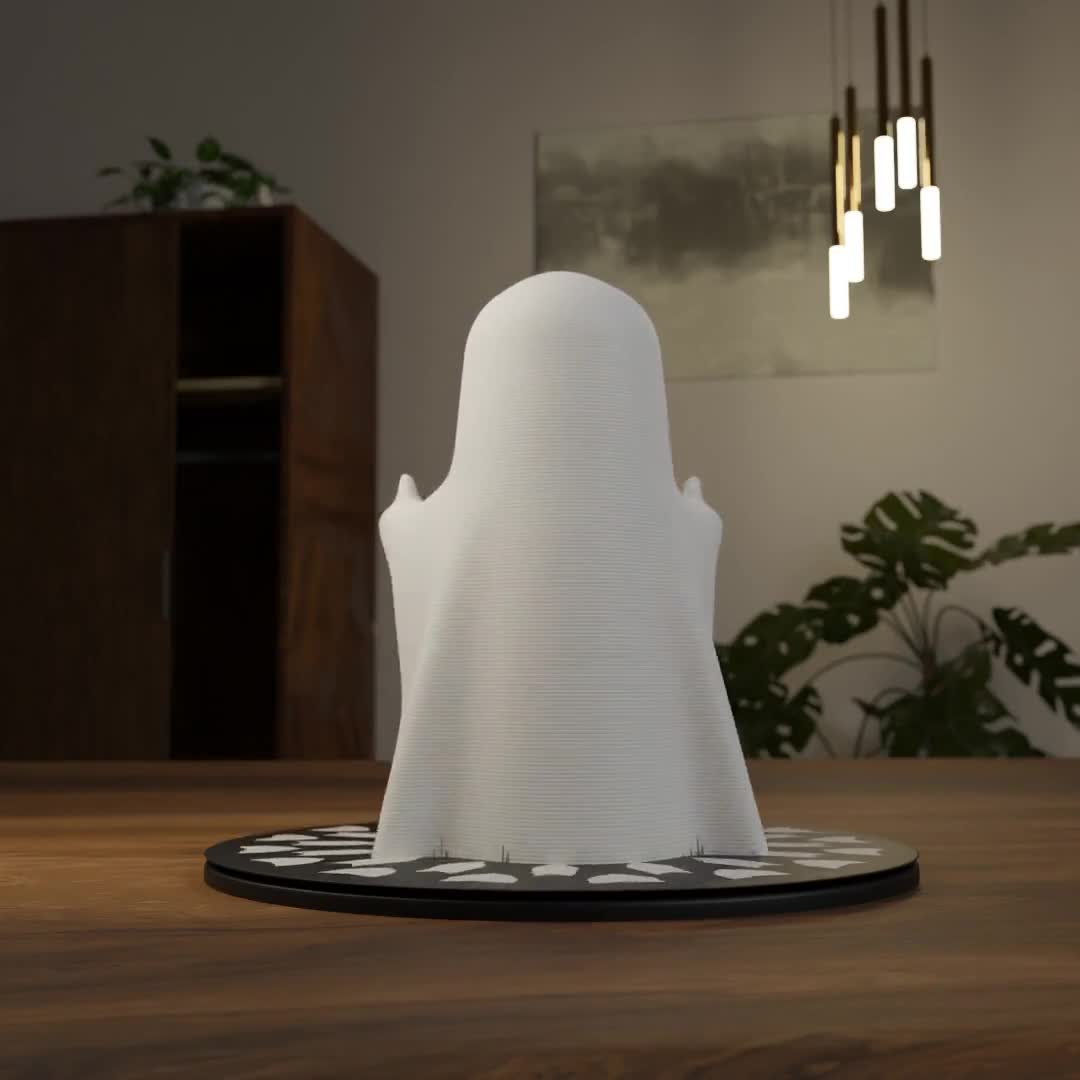 Lustige Geister Statue Für Halloween - Niedliche Geister Deko Für Innen & Außen