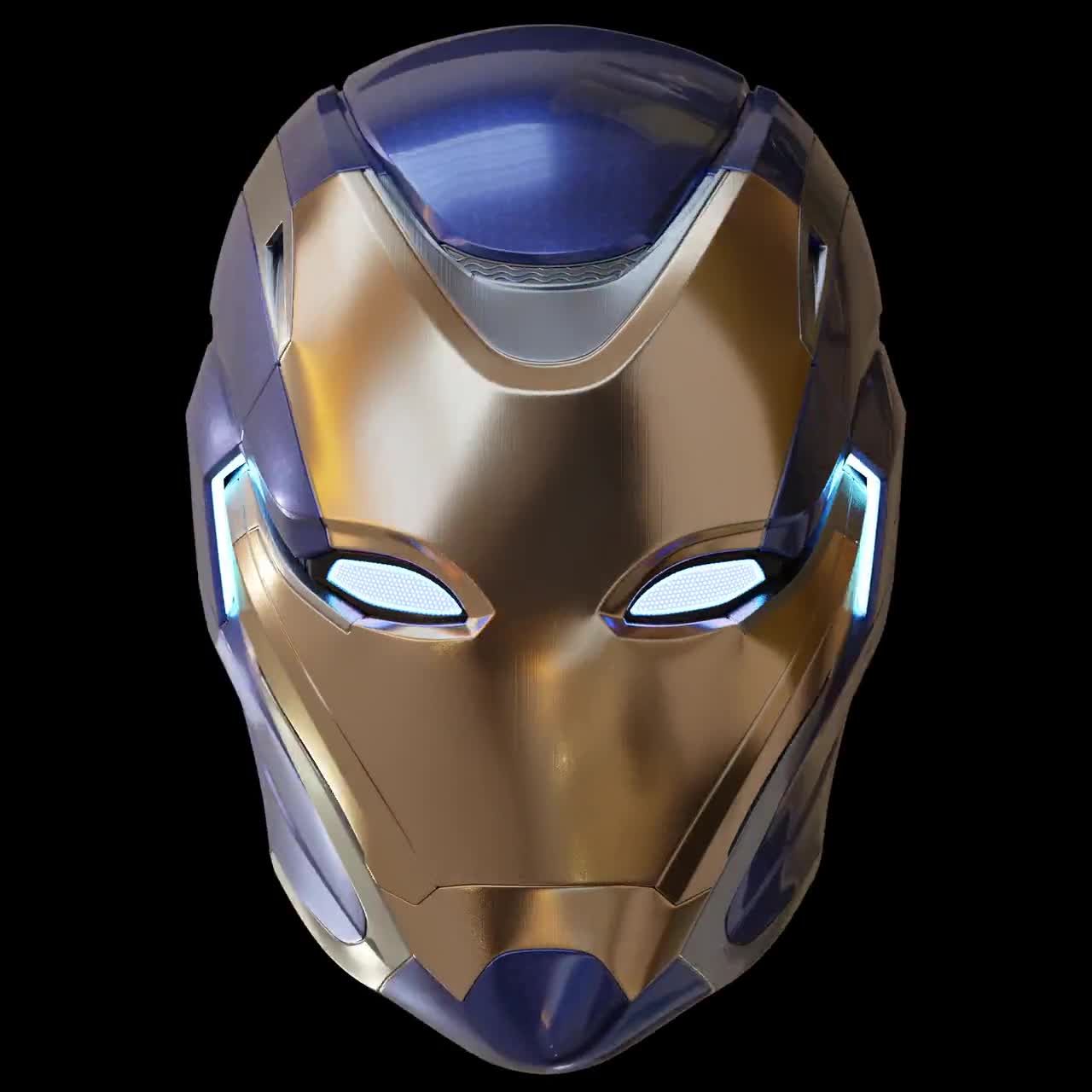 Máscara IMPRIMIBLE de Iron Man (Descarga digital)