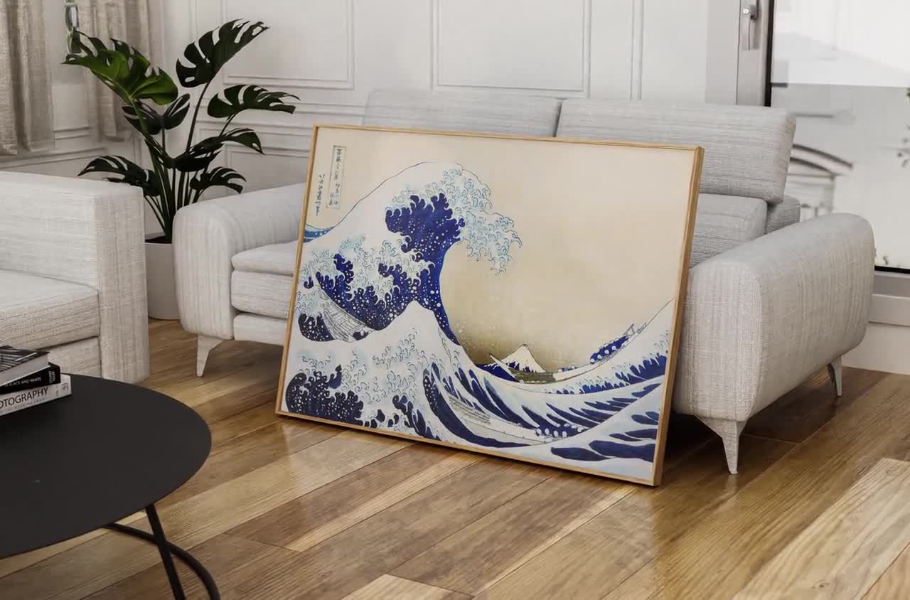 神奈川沖浪裏 浮世絵 複製画　葛飾北斎　新品未使用 葛飾北斎 神奈川沖浪裏 | 復刻版浮世絵 富嶽三十六景