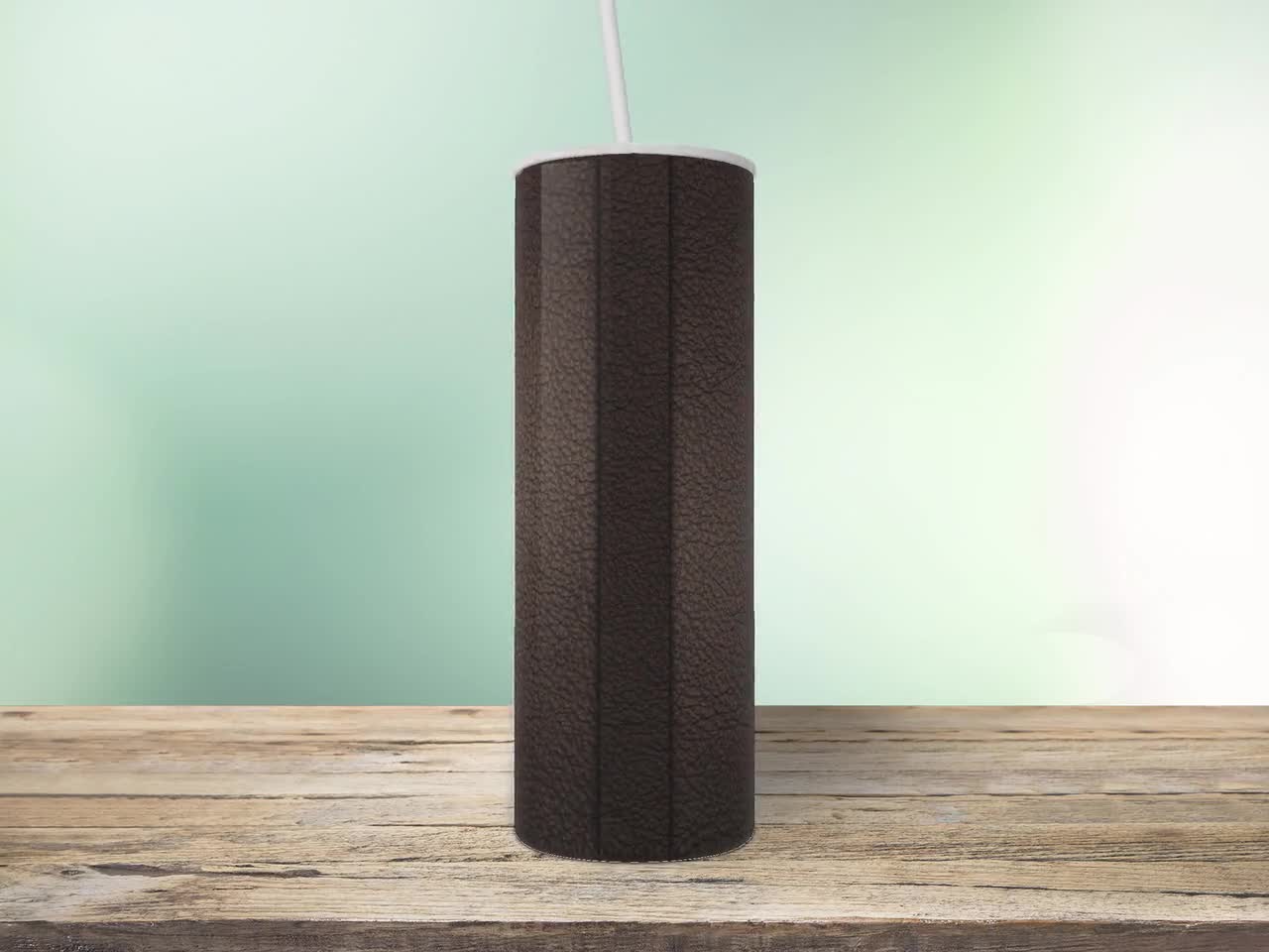 Mandalorian 20oz Skinny Tumbler Wrap Sublimation Design, Instant Download Seamless PNG, Respect Your Enemy Tattoo, Mud Horn Leder video poster