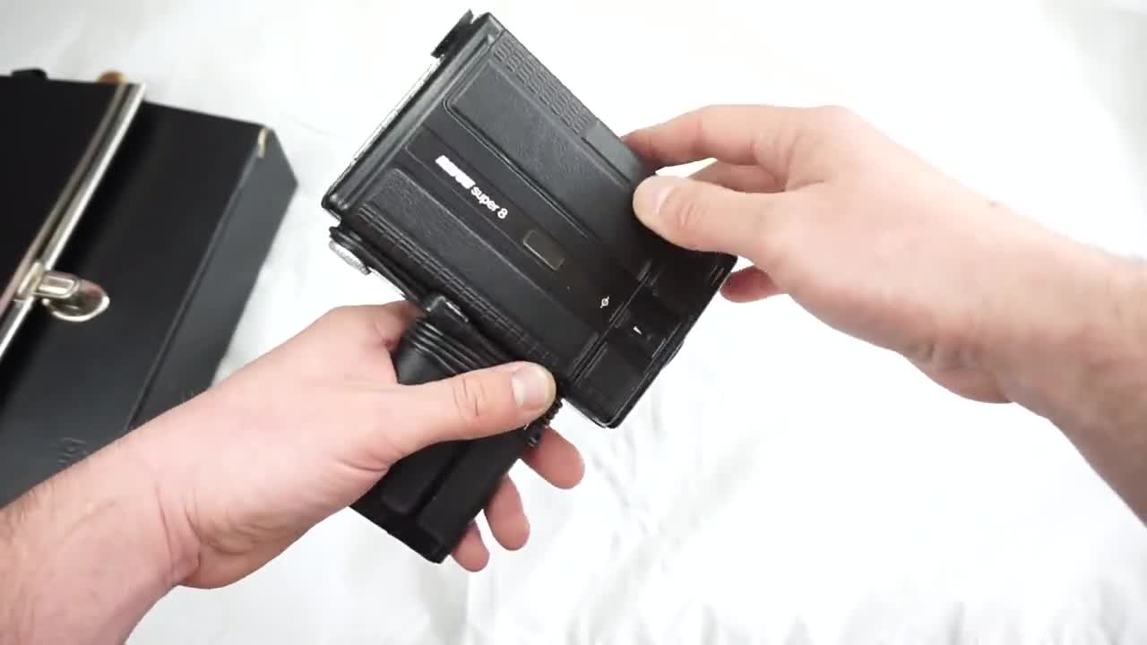 Camcorder Super 8 camera test and working 8mm camera Revue Super 8-Pocket L + FREE worldwide shipping + YouTube camera film testing video poster