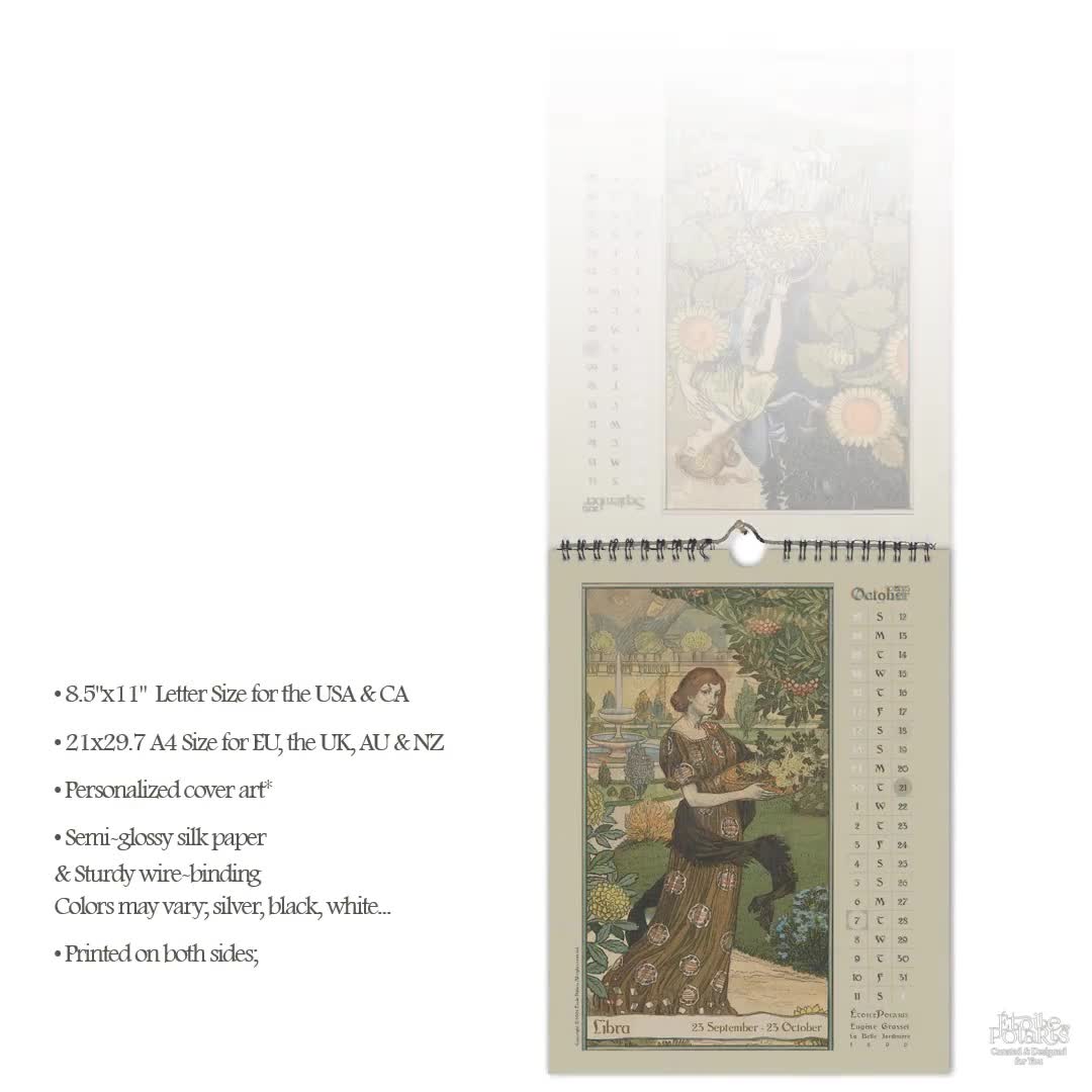Belle Jardiniére / 1896 Calendar. 1895. | Poster Auctions