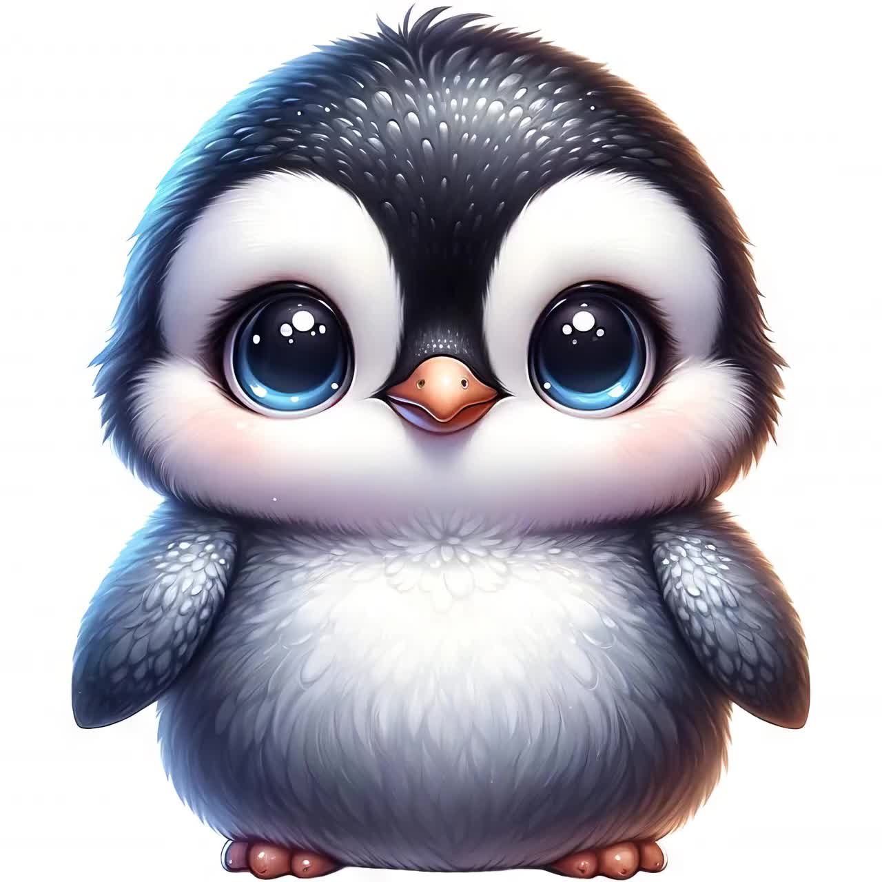 Baby Penguin - The Crown Prints