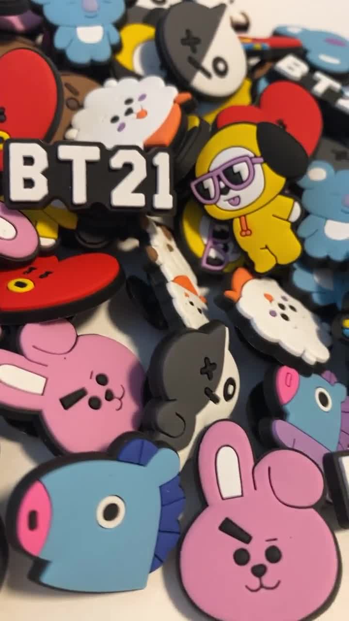 Bt21 Croc Charms, Cute, Kpop Charms, Shoe Decorations, BTS Croc Charms all  Pieces in the Image -  Norway