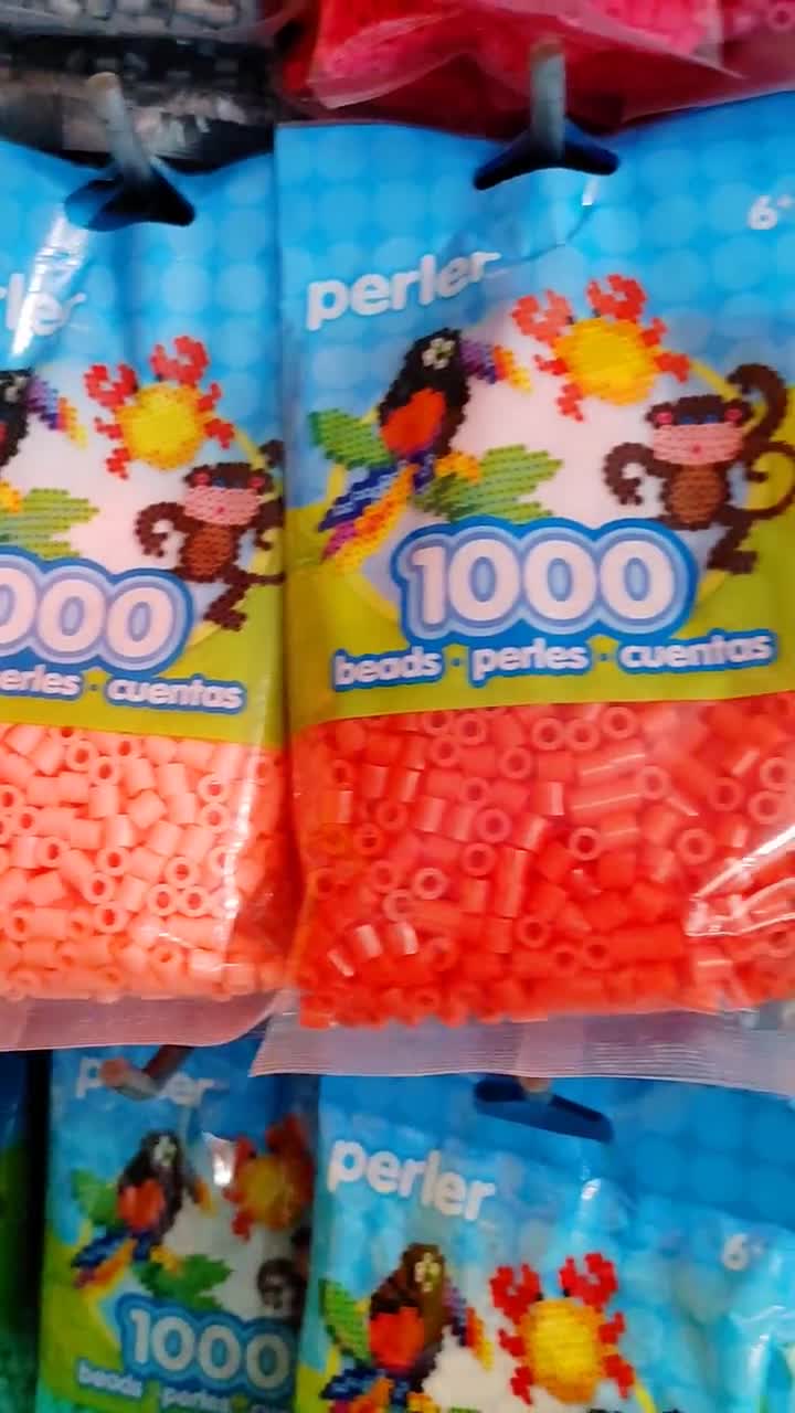 1000 Beads - Hot Coral