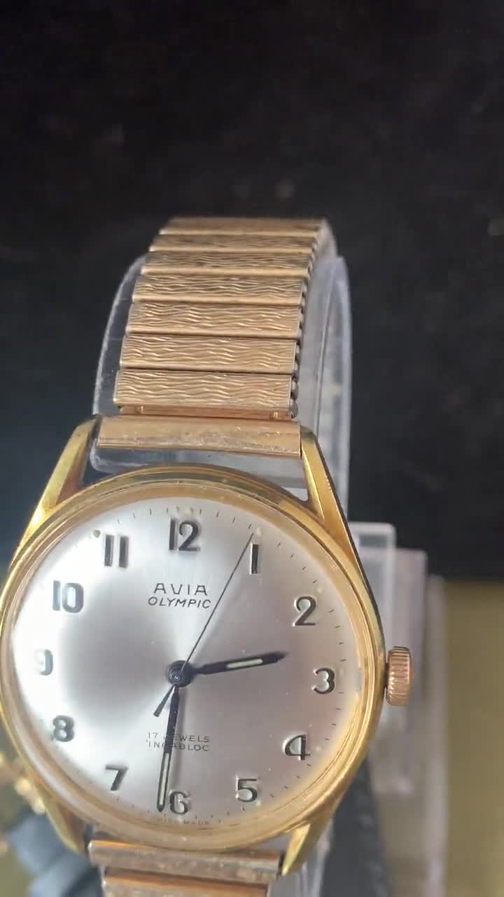 Avia olympic 17 on sale jewels watch incabloc