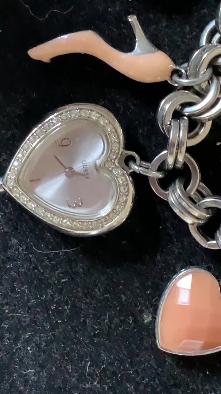 Guess Ladies Charm Bracelet Watch | #426009025