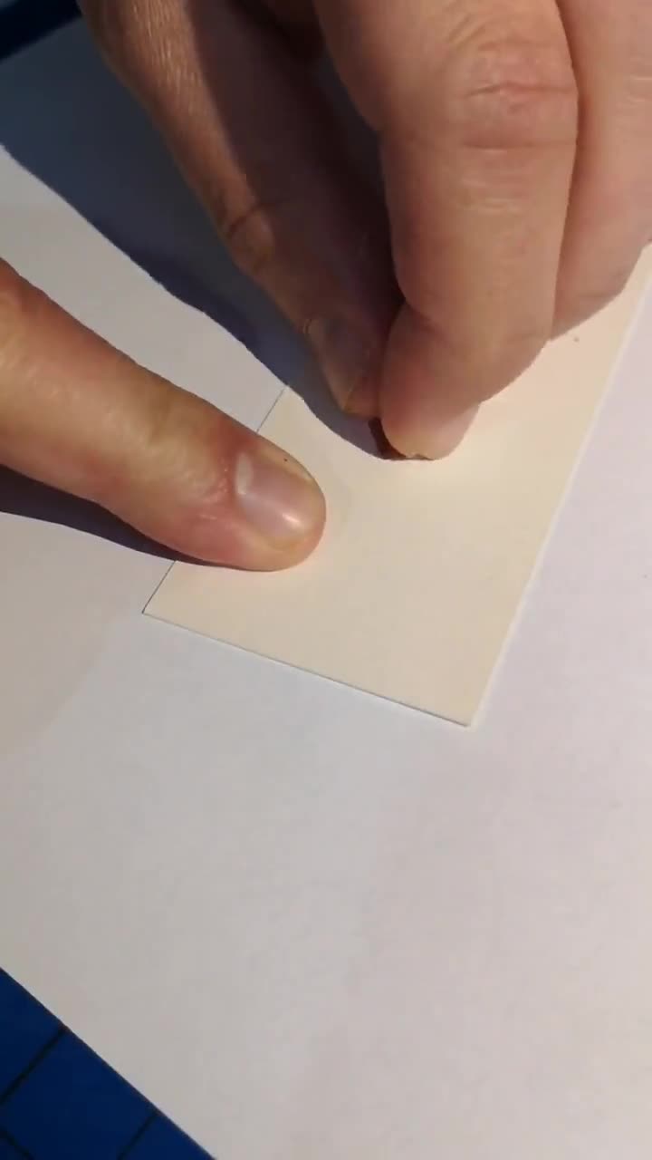 Holographic Paint-tone Tile Vinyl Sticker, Sticker for Designer