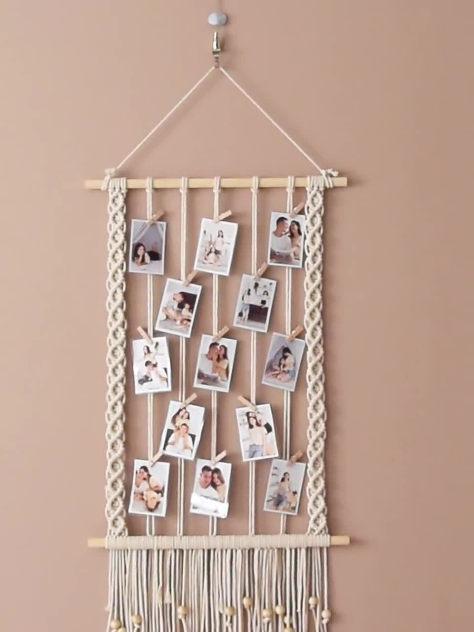 Allecto Plus - Macramé Muur Opknoping Kit Met Bladeren En Instructies Voor Beginners Diy Woondecoratie Met Monstera Wandtapijt