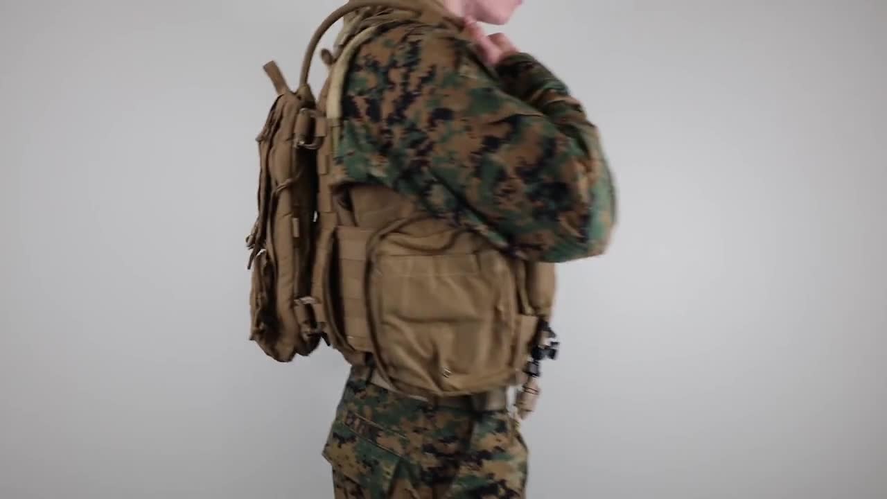 Authentic U.S Marine Corp Zippered Individual First Aid Kit Pouch