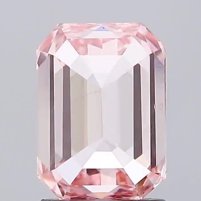 エメラルド 2.00ct ファンシーインテンスピンク VS2、ルースラボ