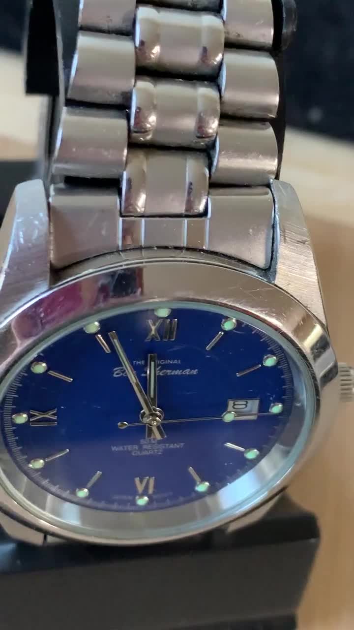 The Original Ben Sherman Men's Analogue Classic Blue Dial Quartz