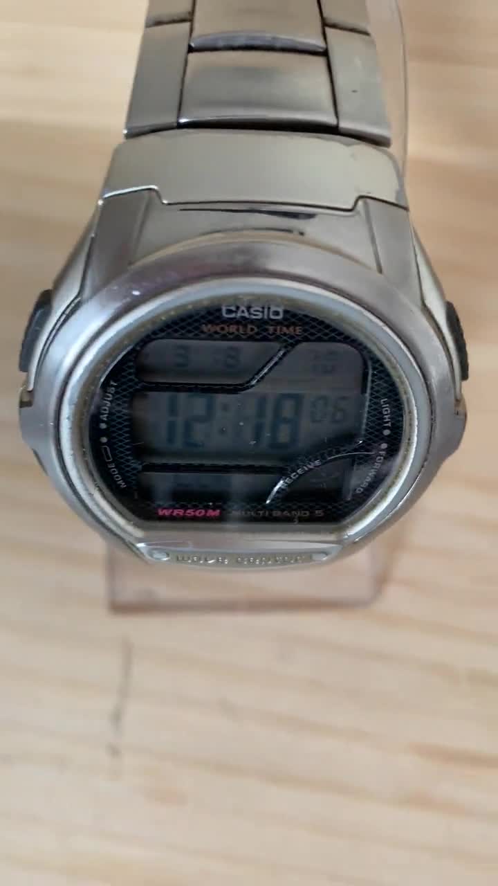 Casio wave clearance ceptor wr50m