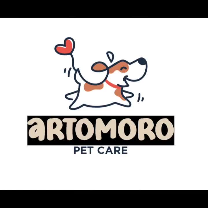 あなたのペットをブランドロゴ化します ミニマルな犬のロゴデザイン：既製のペットブランドロゴ - Etsy 日本