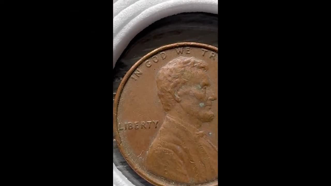 1971年リンカーン記念館ペニー1セント（ミントマークなし）米国