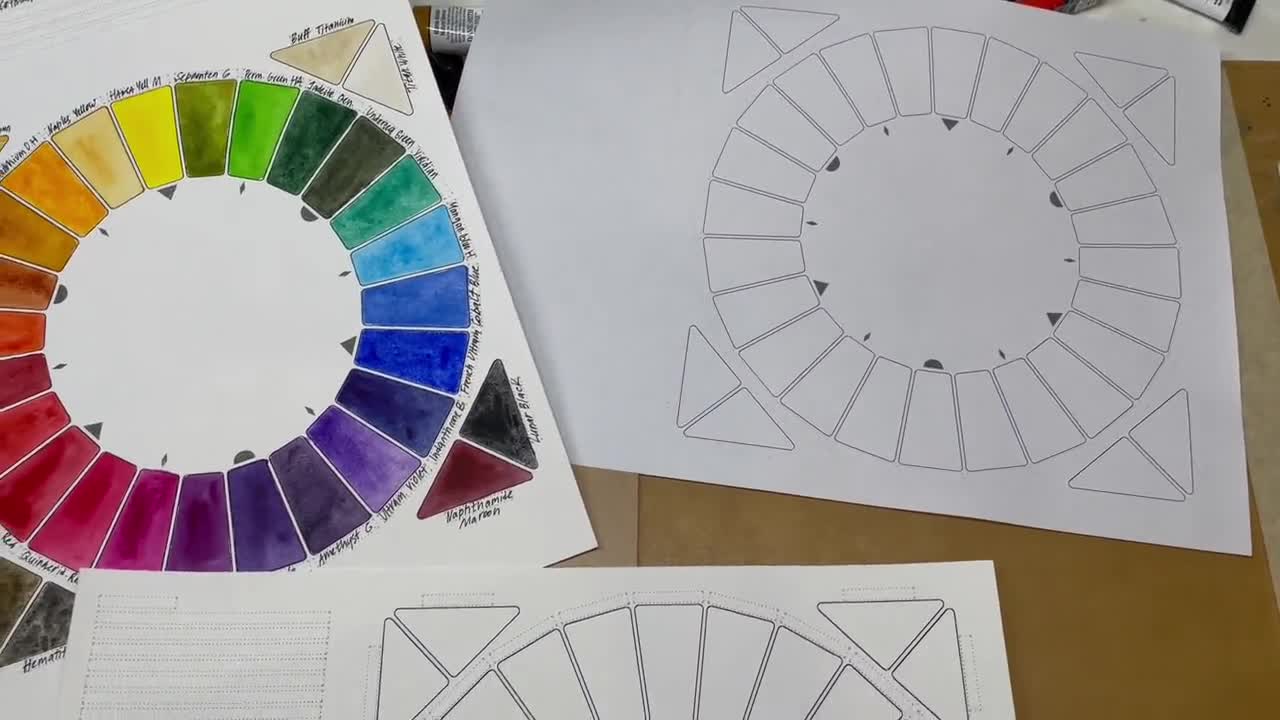 Blocco Tavolozza Carta Uso E Getta A4 - 35 Fogli Per Miscelare Colori Acrilici, Olio, Acquerello