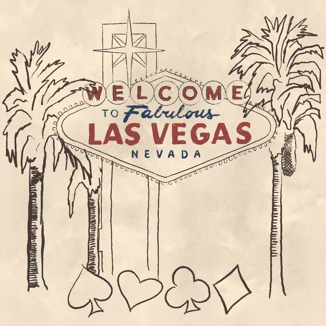 Las Vegas Sign Png, Welcome to Fabulous Las Vegas Sign