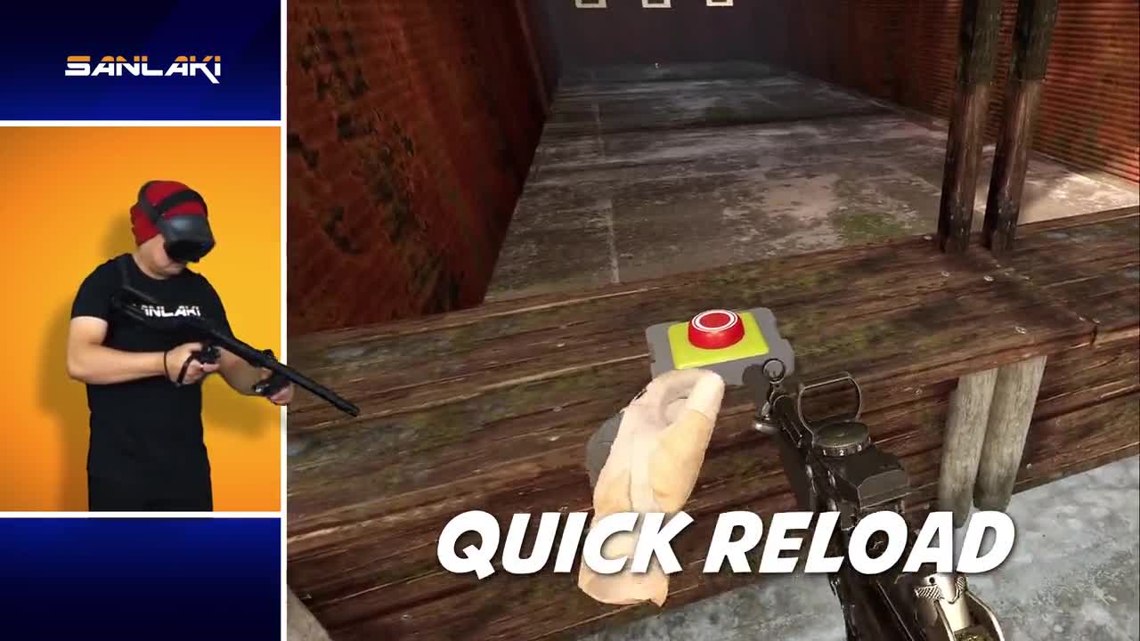 VR ガンストック (ELITE) - Quest 3、Quest 2、Quest Pro、Valve Index