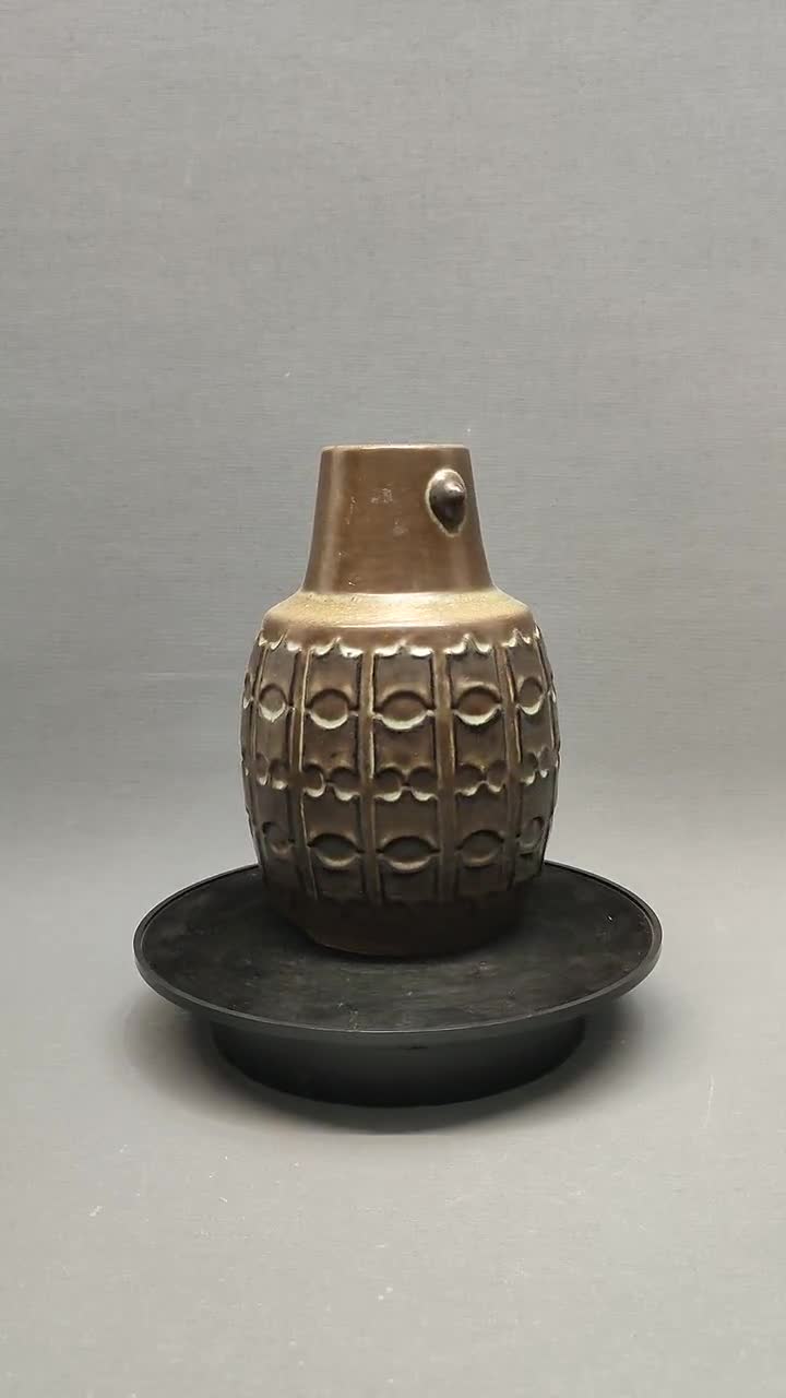 West German Pottery Vase by Ceramano - Decor Minerva - 906
