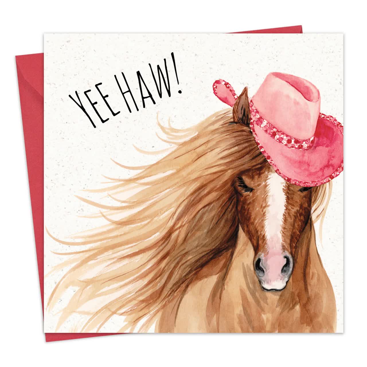 Biglietto di compleanno con stivali da cowboy blu: cowgirl che balla in linea personalizzata - Italia