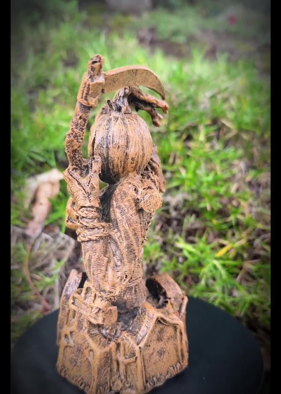 値下げ！onetigris scarecrow 新品未使用 値引き不可 Gothic Fantasy Scarecrow Art PRINT Halloween Crow Dead Sunflowers