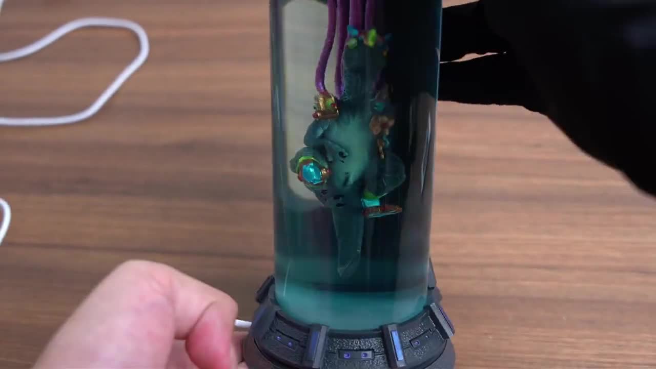 BIONIC M.ew2 Genetic Creature Resin Night Light, Futuristic