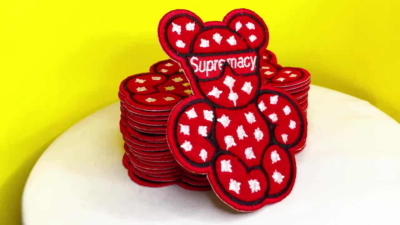 Supreme Mickey Mouse Mesh Back 5-Panel 赤 Supreme Vaquero Mesh