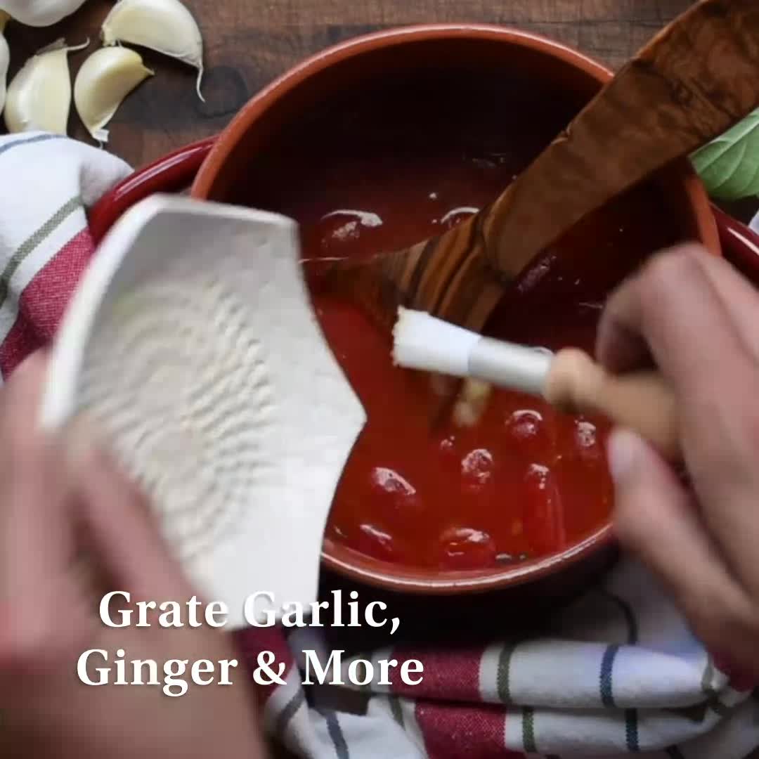 Grate Plate for Garlic, Ginger, Lemon Zest & More! — The Grateful Gourmet