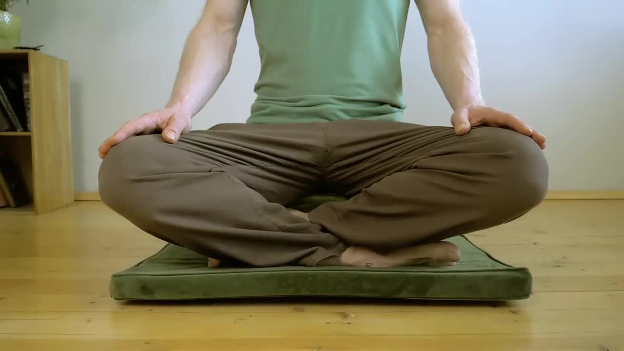 Cojin De Meditacion Grande Consciente Y Moderno | Zafu Yoga Bolster Piso De  M