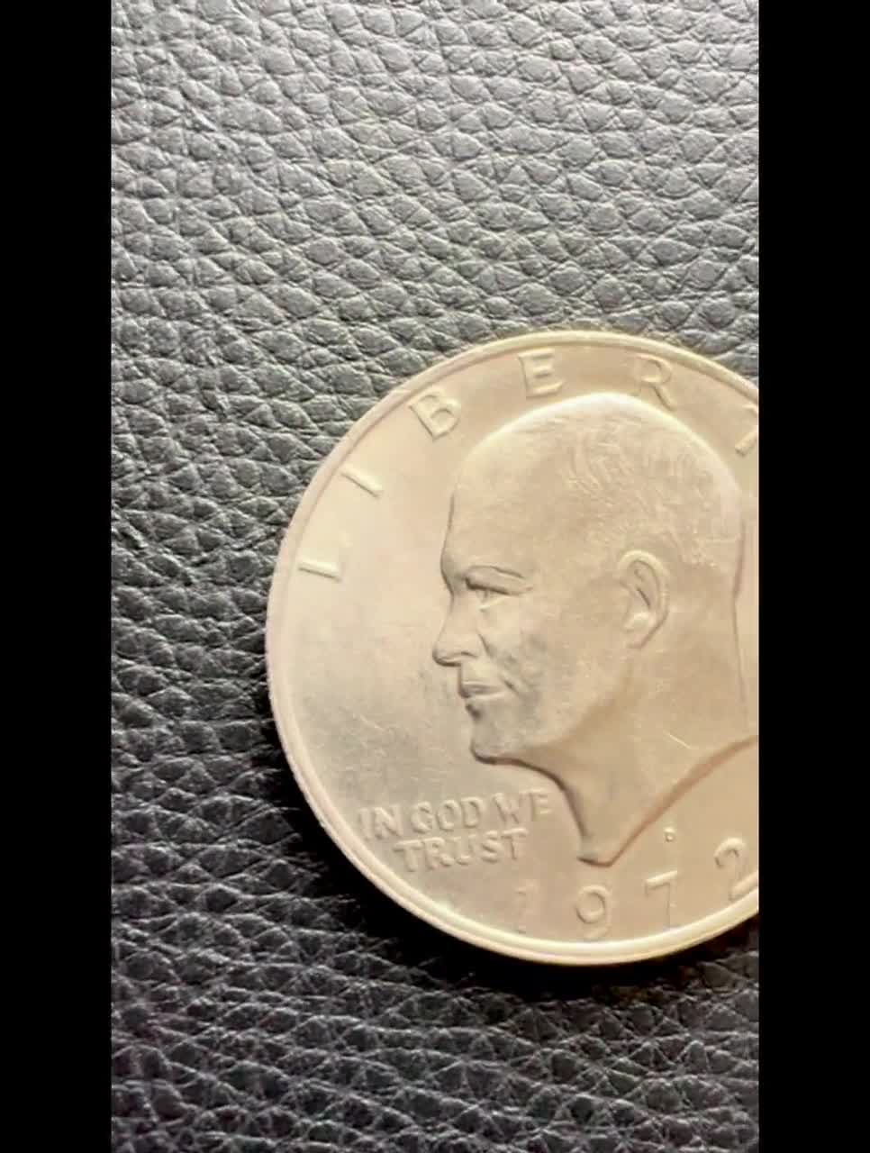1972-D アイゼンハワードル 流通米国1ドルコイン コレクターズアイテム