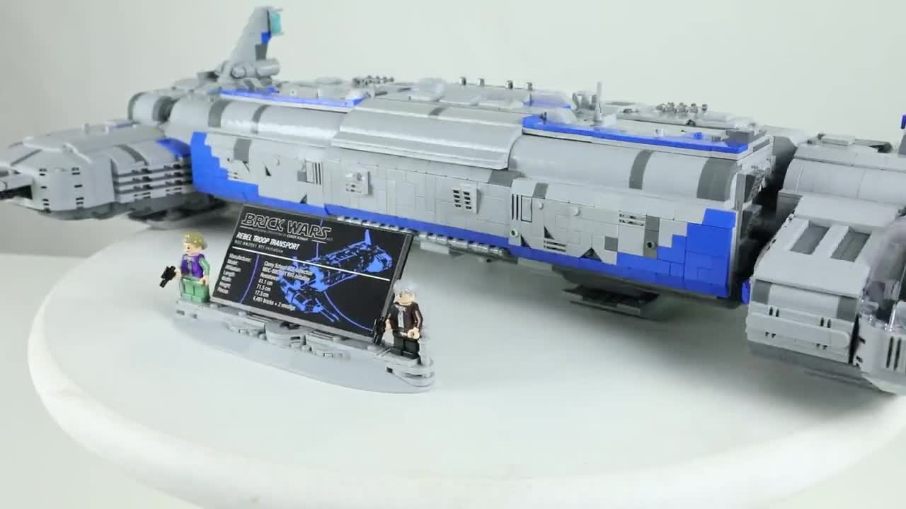 Lego Star Wars Troop Transport Moc Lego Droid Troop Transport LEGO