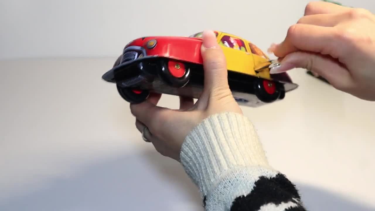 Juguete De Hojalata Antiguo, Juguetes De Cuerda, U2013 Grandado