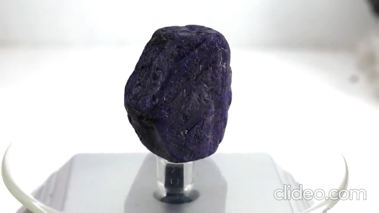 Original Blue Sapphire Raw Rough Stone 446ct Uncut Blue