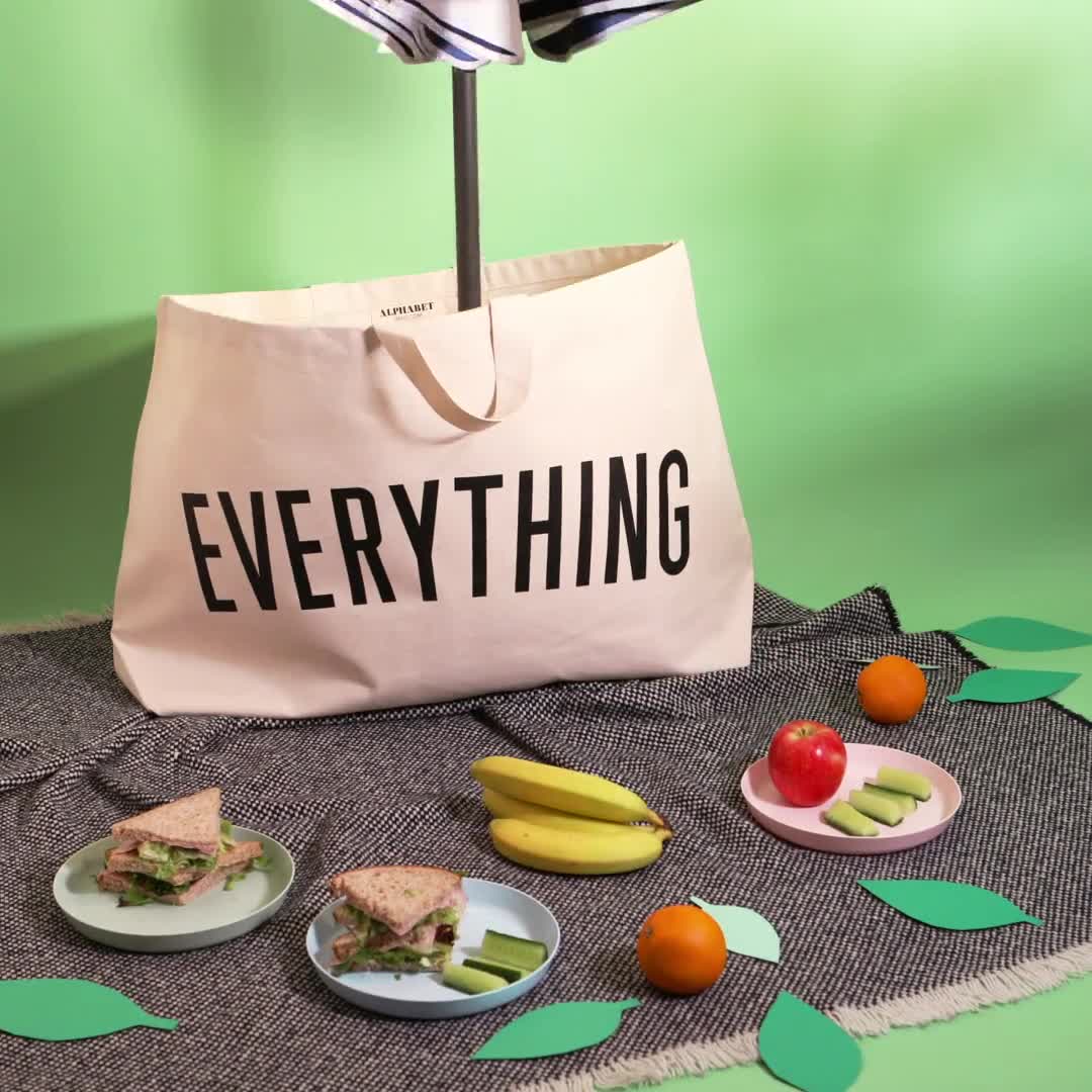 Everything Really Big Bag Weekender Bag Giant Grocery Bag Maxi