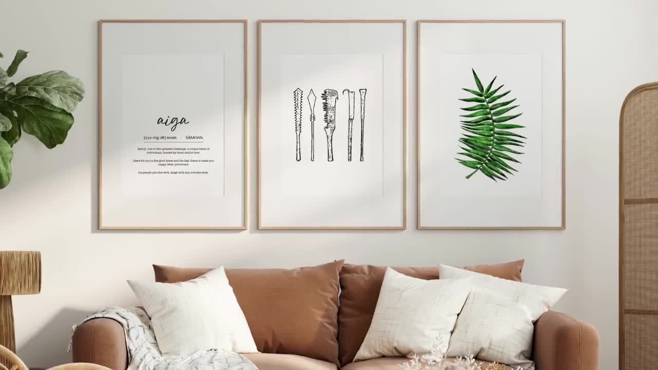 Digital South Pacific Map, Labelled Watercolour Map Print, Map of Oceania, Large Map Wall Hanging, Digital Download, Pacific Islands, NZ video poster