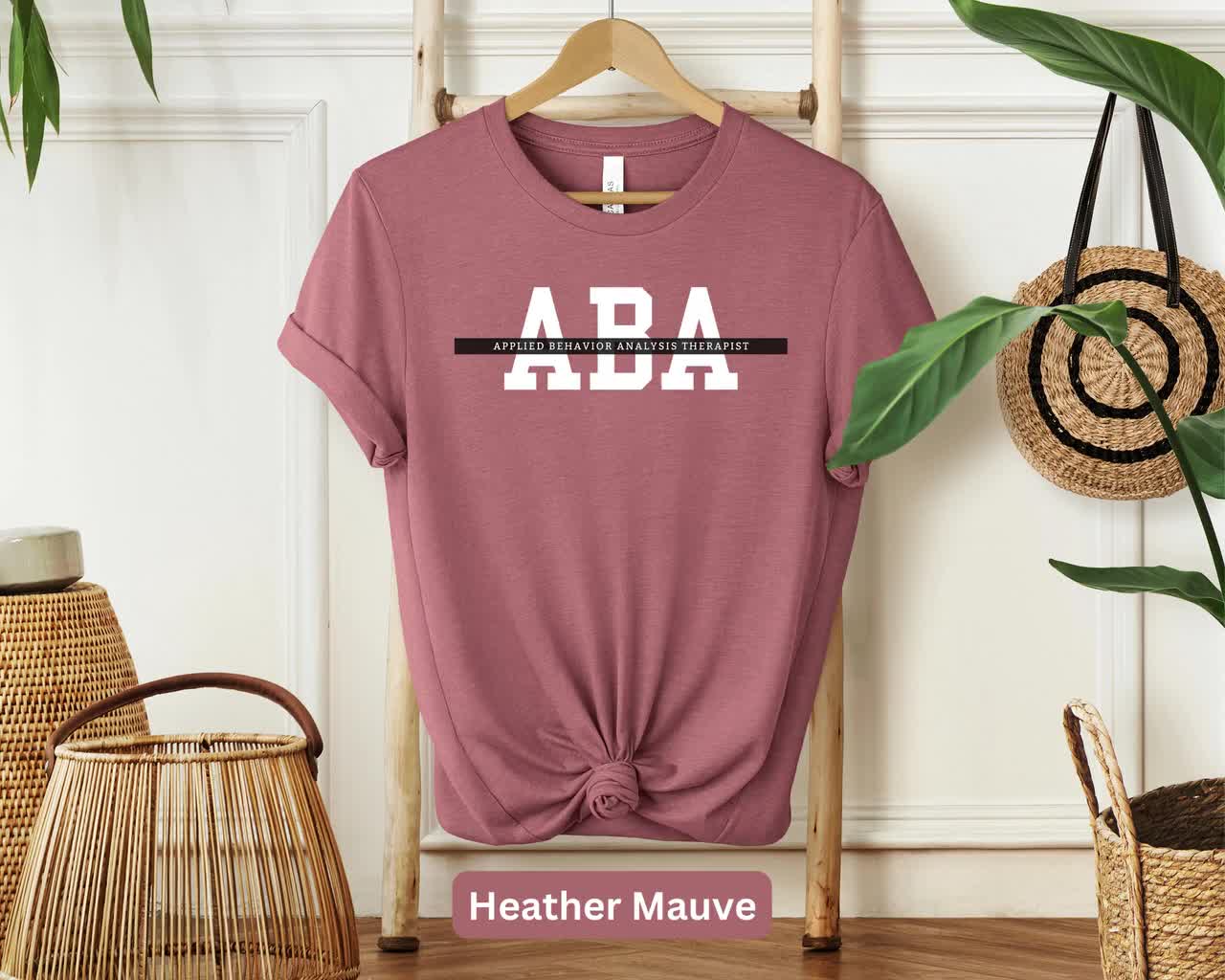 Aba Therapist Shirt Behavior Therapy Shirt Aba Gifts