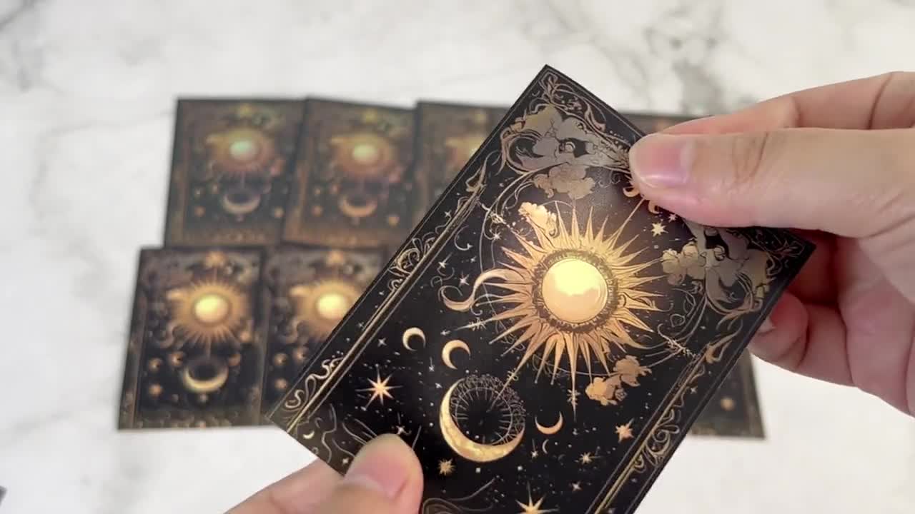 custom matte card sleeves VEHASAYO Sleeves, Make Your Own Trading Collectible Card Protector, Compatible with Yugioh & Magic The Gathering  MTG, TCG, OCG : Toys & Games A pack of standard sized customized sleeves contains 100 sleeves Custom MTG Sleeves | Personalized