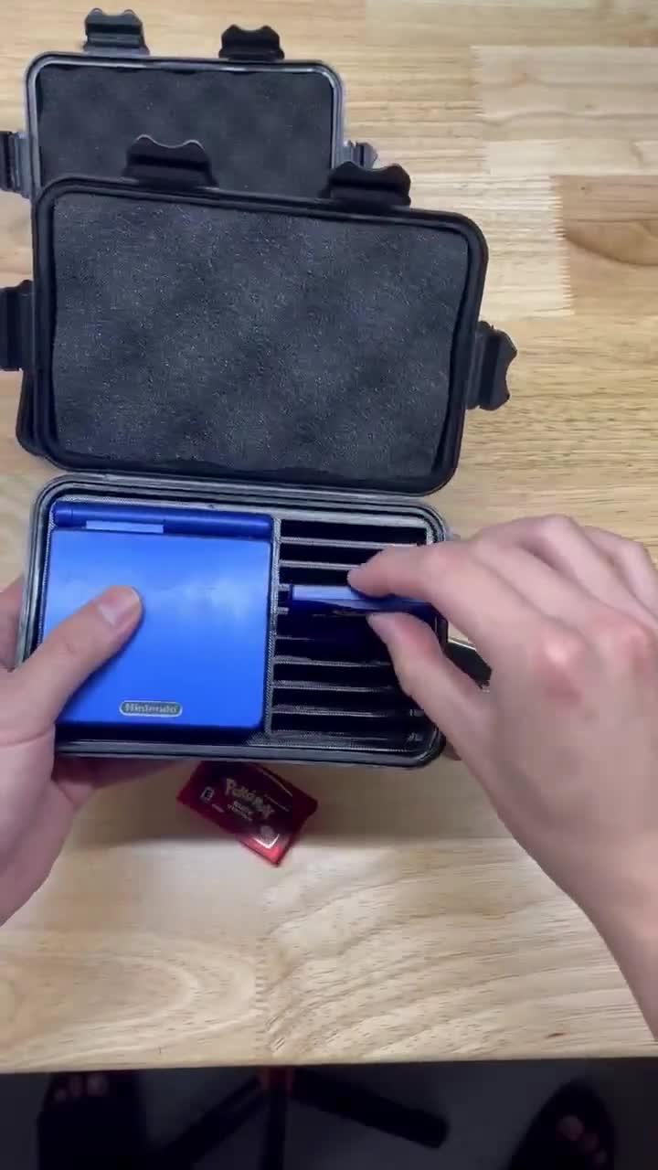 Protective Carrying Case for Gameboy Advance SP | SENACLLC | Holds