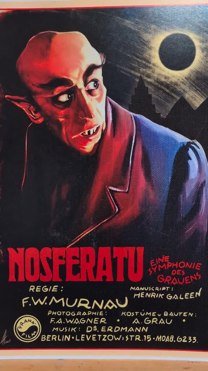 ノスフェラトゥ（1922年） - クラシックなサイレントホラー映画